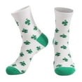thumbnail image 5 of ktowifly St Patricks Day Cotton Quarter Socks for Men Cute Printed Casual Comfortable Soft Comfy Sock, 5 of 6