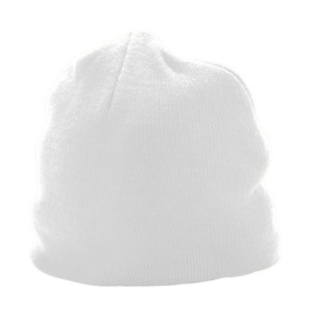 6815 Knit Beanie WHITE OS - Walmart.com