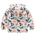thumbnail image 3 of Veste d'Hiver à Manches Longues à Capuche Veste Automne Vêtements d'Hiver Veste Garçons (Multicolore H 3-4 Ans), 3 of 5