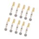 thumbnail image 5 of 10 Piezas de Resina Colorida Dreadlocks Beads Metal cabellero Colgante Joyería para El Cabello Blanco, 5 of 9