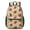 Football Star Beige, variant on Football Arrow Black Pattern 17" School Backpacks for Teens,Waterproof Oxford Fabric,S-Shape Padded Straps for School,Travel,Hiking,Camping