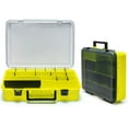 thumbnail image 7 of Goture Plastic Storage Organizer Box, Portable Tackle Storage Adjustable Divider Removable Compartment with handle, Box Organizer for Fishing Storage Yellow, 7 of 7