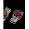 thumbnail image 2 of 40 Pcs Conectores de Cable de Datos para Teléfono UR de 3 Puertos Rojo Claro, 2 of 2