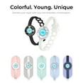 thumbnail image 4 of Totwoo Long Distance Touch Bracelets with Vibration & Light, Bluetooth Pairing for Couples, Silicone, 4 of 7