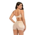 thumbnail image 1 of Wacanda Women's Tummy Control Panty Underwear Padded Butt Lifter Shaper Fake Butt S-3XL, 1 of 7