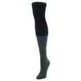 thumbnail image 2 of MeMoi Women's Two Tone Ribbed Wool Over The Knee Socks - Mens - Male, 2 of 4