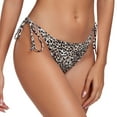 thumbnail image 4 of RELLECIGA Women's High Cut Brazilian Tie Side Bikini Bottom, 4 of 6