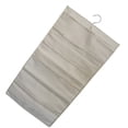 thumbnail image 2 of Hanging Closet Organizer 2-Sided Mesh Pockets Wardrobe Storage Bag Pouch for Underwear Bra Socks, 30 Grid, Beige, 2 of 8