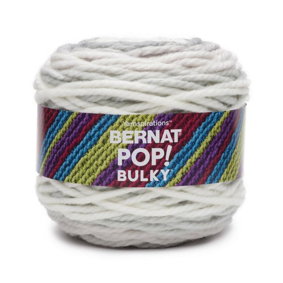 Bernat® Pop! Fil Bulky™, Acrylique #6 Super Volumineux, 9,8 Oz/280 G, 147 Yards