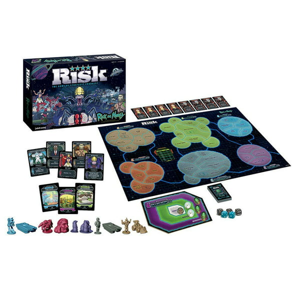 Usaopoly Risk Rick and Morty Board Game