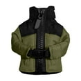 thumbnail image 1 of Boreal Craft Key Chain Mini Down Coat Toy Mini Down Jacket Keychain Cool Leather Mini Jacket Keychain With Zipper Unique Funny Key Jacket Valentine's Day Give It To Your Friend Stained Glass Window, 1 of 6