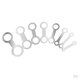 thumbnail image 1 of Kit De Herramientas De Reparación De Almohadillas De Cuero De Saxofón De Acero Inoxidable Plateado De 16 Piezas Accs Sunnimix Kits de almohadillas de saxofón, 1 of 8
