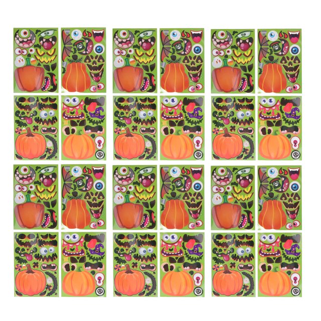 Fenêtre d'Halloween S'Accroche, Colorfast Facile à Utiliser Autocollant Halloween Imperméable Intéressant Large Application pour Decorat Festive