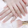thumbnail image 1 of 20pcs/Box Hit Color False Nail Long French Fake Nails Detachable Ballet Coffin Nail Tips With Rhinestones Press on Nail Art Tool (JP902-B3), 1 of 1