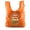Orange, variant on Easter Basket Bags, Bulk Reusable Grocery Bags, Easter Egg Hunt Tote Bags - Basket