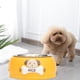 thumbnail image 2 of de material acero Inoxidable de Tazón de Perro con Base de Goma Antideslizante para Alimentos O Agua Perfecto para Perros Perrito Gato Y - Amarillo, 2 of 9