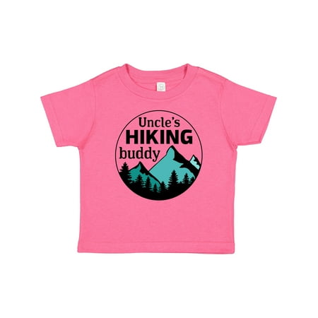 

Inktastic Uncle s Hiking Buddy with Mountains and Trees Gift Baby Boy or Baby Girl T-Shirt