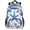 Blue, variant on Large Yin Yang Fish Laptop Backpack, 18 Inch Fishes Travel Backpack for Men Women, Work Business Computer Casual Daypack