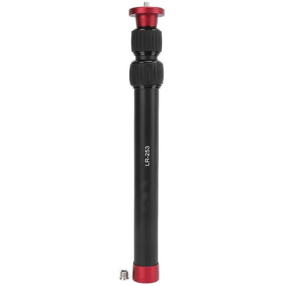 Aluminum Alloy Unipod, Stable CNC Process Telescopic Monopod Durable 3 Section Telescopic Pipe For Camera