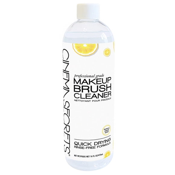 Cinema Secrets Nettoyant Professionnel pour Pinceaux de Maquillage, 16 fl oz, Citron