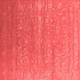 thumbnail image 1 of Ahgly Company Indoor Square Oriental Red Industrial Area Rugs, 7' Square, 1 of 4