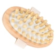 thumbnail image 3 of Cepillo Corporal Masajeador De Madera Natural, Cepillo De Masaje, Cepillo De Limpieza Profunda Alivia La Fatiga Para El Cuerpo De La Ducha, 3 of 7