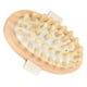 thumbnail image 4 of Cepillo De Masaje Para Aliviar La Fatiga, Cepillo Masajeador De Madera Natural, Cepillo Corporal, Masaje Del Cuero Cabelludo Para Ducha Corporal, 4 of 7