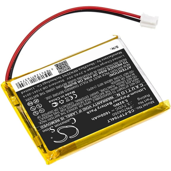 PN704050 Battery for Fatboy Edison the Petit LED Table Lamp, 1600mAh - sold by smavco