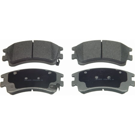 Wagner ThermoQuiet MX957 Semi-Metallic Disc Brake Pad Set