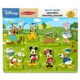 thumbnail image 4 of Melissa & Doug Disney Mickey Mouse Wooden Chunky Puzzle (8 pcs), 4 of 10