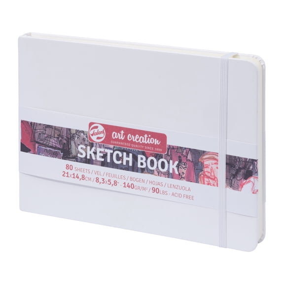 Talens Art Creation Sketch Book, White, 8.2" x 5.8"