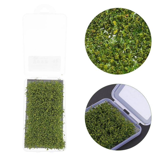OULII 1Pcs Imitation Grass Design Durable Plastic Green DIY Materials Micro Landscape