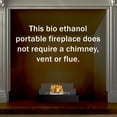 Northwest 2Pack Rectangular Indoor or Outdoor Ventless Bio Ethanol