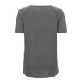thumbnail image 5 of Cute Summer Tops for Women V Neck Dressy Casual Loose T Shirts Tops Short Sleeve Lightweight Comfy Tunic Tee Blouses, 5 of 6
