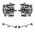thumbnail image 1 of Transit Auto Front Hub Bearing Assembly and Link Kit for Car Hyundai Santa Fe Sport XL - Left Right Side (Driver Passenger) K7T-101156, 1 of 11
