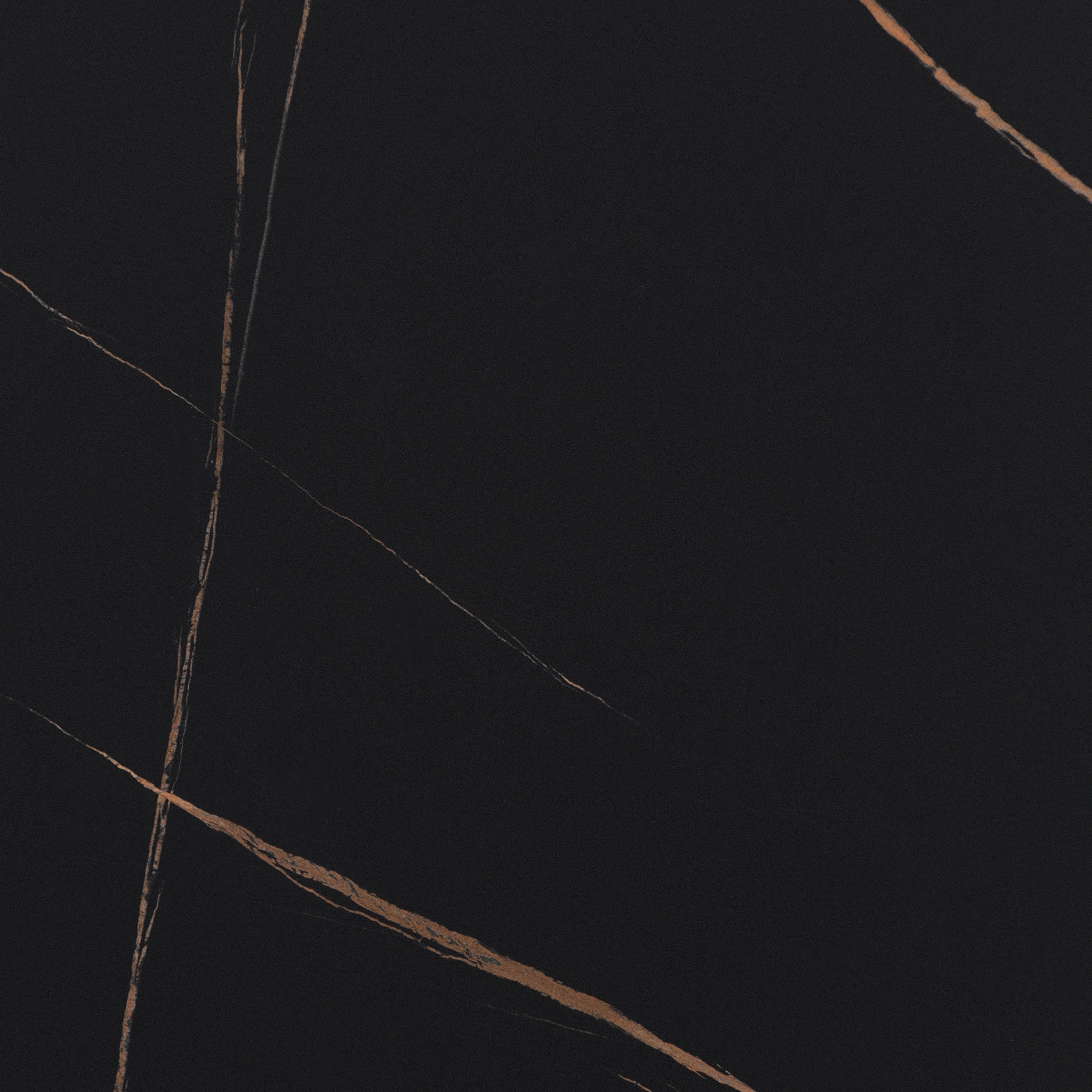 Table basse d'intérieur CorLiving Ayla en bois d'ingénierie effet marbré noir avec pieds en fer