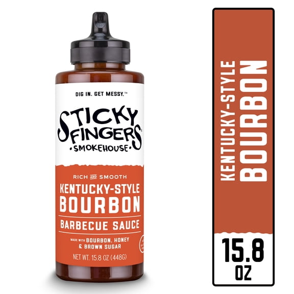 Sticky Fingers Smokehouse Kentucky Style Bourbon Barbecue Sauce 15.5 oz
