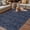 Navy, variant on Navy Blue Outdoor Rug for Patio/Deck/Porch, Non-Slip Large Area Rug 3 x 5 Ft, Boho Vintage Ethnic Tribe Abstract Art Indoor Outdoor Rugs Washable Area Rugs, Reversible Camping Rug Carpet Runner