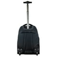 thumbnail image 2 of Black Seattle Mariners 19'' Premium Wheeled Backpack, 2 of 7