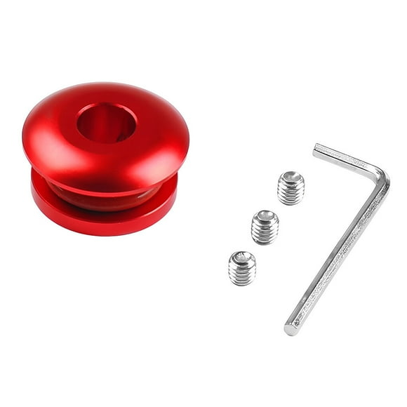 Universal Knob And To Install Base Head Buckle Adapter Limiter For Manual Buckle Convenient Sensitive Durable Easy Installation Accessories red