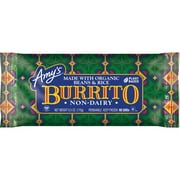 Amy's Frozen Meals, Bean and Rice Burrito with Organic Rice and Beans, Microwave Meals, 6 Oz
