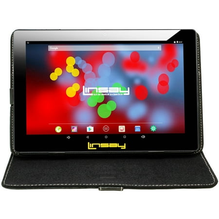 UPC: 0602573209042 | Linsay 10.1  1280×800 IPS 2GB RAM 32GB Storage Android 12 Tablet with Case Black