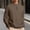 A_ Brown, variant on BVnarty Men's Solid Quarter Zip Stand Collar Pocket Sweatshirt, Thickened Pullover for Autumn Winter Daily Basics and Versatile Layered Outfits Red XXXXL