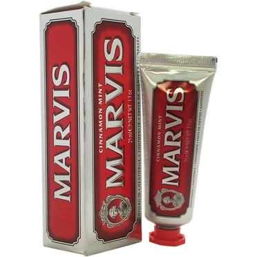 Marvis Luxury Oral Care Whitening Mint Toothpaste, 3.8 Oz for Beautiful ...