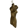 thumbnail image 4 of DisplayTown 4 Pack Gold Female Mannequin Hip Long Body Torso Dress Form & Hanging Hook, S-M Sizes, 4 of 5