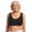 Black, variant on Bra Corset Bra Front Alternate Side Buckle Lace Bras Slim and Shape Bra Wirefree Bras for Women Full Coverage No Underwire Everyday Bras Comfortable Wireless Padded Bras for Older Women