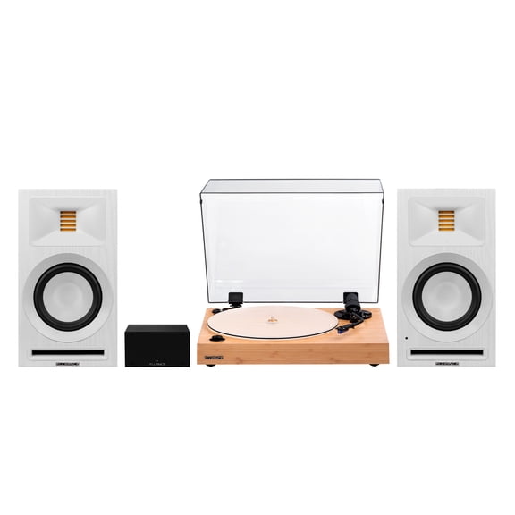 Fluance RT85 Vinyl Turntable Record Player, Ortofon 2M Blue Cartridge, Ri71 Powered Bookshelf Speakers, PA10 Preamp