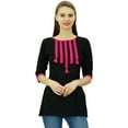 thumbnail image 6 of Phagun Women's Cotton Tunic Top 3/4 Sleeves Summer Top Indian Ethnic Blouse, 6 of 8