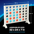 thumbnail image 4 of LED Jumbo 4-in-a-Row, Indoor and Outdoor Table Game, for All Ages, by MinnARK, 4 of 7