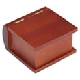 thumbnail image 1 of Caja de música Wind Pp, Cajas musicales de música con forma de libro de madera Caja de música Innovación moderna, 1 of 8
